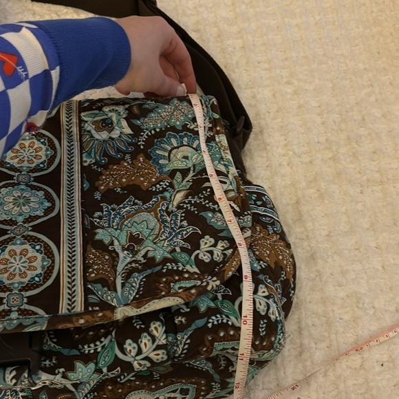 Women’s Vera Bradley Messenger Bag - Java Chip - Picture 13 of 14